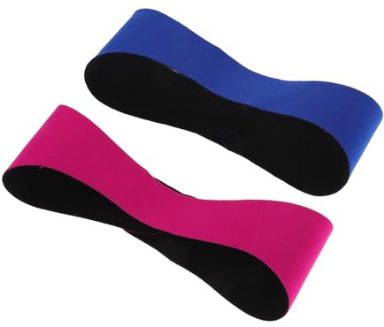SAFIGLE 2piezas Diadema de Natación para Mujer Protección Cabello Orejas para Piscina Ducha y Buceo
