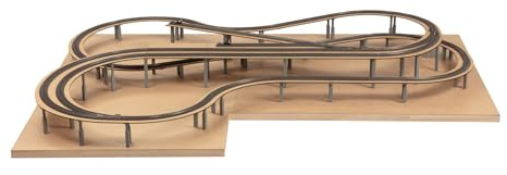NOCH Easy Track St. Andreas Track Kit for H0 Gauge, Ideal for Model Railway Landscapes and Effortless Route Guidance