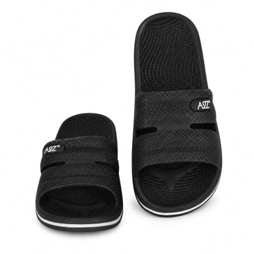 Girls Womens Comfort Mules Soft Flexible Vacation Spa Outdoor Slides | Textured Traction Platform Foam Recovery Poolside Washroom Footgear