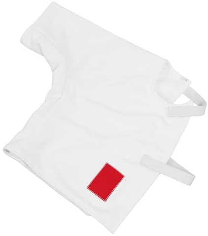 POENVFPO Chaqueta de Esgrima, Chaleco con Correa de Hombro Ajustable Gruesa, Uniforme Certificado CE350N a Prueba de Puñaladas para Competición de Entrenamiento (XS)
