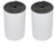 2 Rolls 2 Meter Ultra Dicke Autotür Anti Kratzer Selbstklebender Schaumparkschutz Kompatibel mit Garagenwand 6.5mm Stärke (Schwarz)