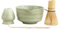 Casstad Japanisches Teeservice - Matcha-Set Mit Schale, Ausgießer, Halter, Bambus-Besen und Schaufel