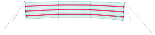 Easycamp Shore Beach Windbreak - Pale Blue Stripe, One Size