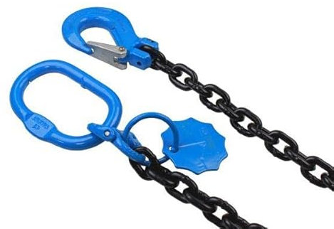 US PRO Tools 1 Leg Chain Sling - 1 Meter 8MM G80 2 Tonne 9108