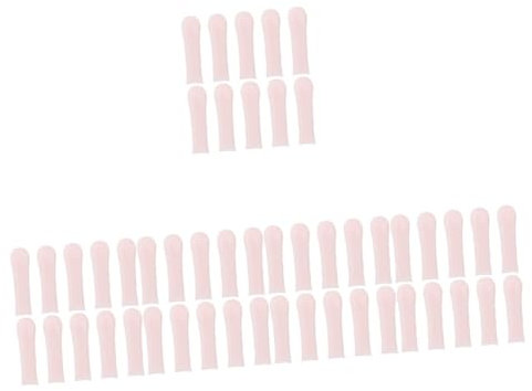 Healvian 50stücke Teiliges Ohrreiniger Silikonhüllen Austauschbare Ohrlöffel-schutzcover Für Effektive Ohrenschmalzentfernung Kompatibel Mit Verschiedenen Ohrlöffeln Elegantem