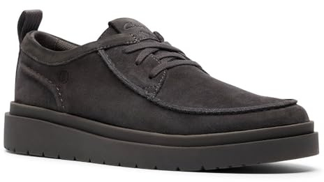 Clarks Polden MOC Mens Sage Suede, 9