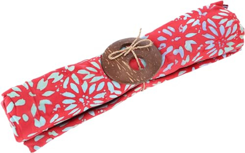 Guru-Shop, Abito da Sarong Bali Batik, Gonna a Portafoglio, Sarong, Telo Mare, Design 43 con Fibbia, Sintetico, Dimensione Indumenti:One Size, 160x100 cm, Parei, Teli da Mare