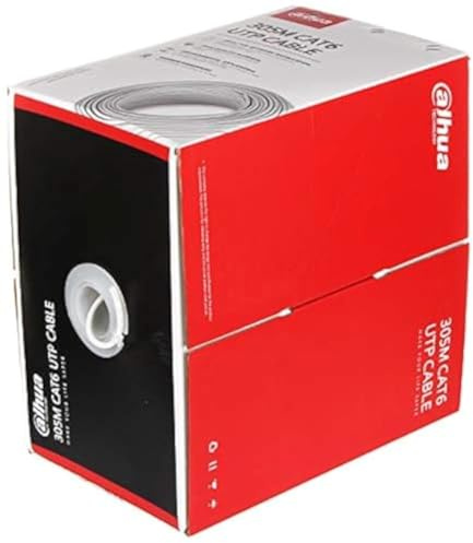 DAHUA CAT6 UTP 305M BALTAS/PFM920I-6UN-C-V2 CABLE
