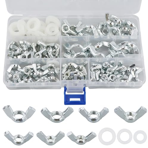 Surtido de tuercas de mariposa M3 M4 M5 M6 M8 M10 para herramientas DIY