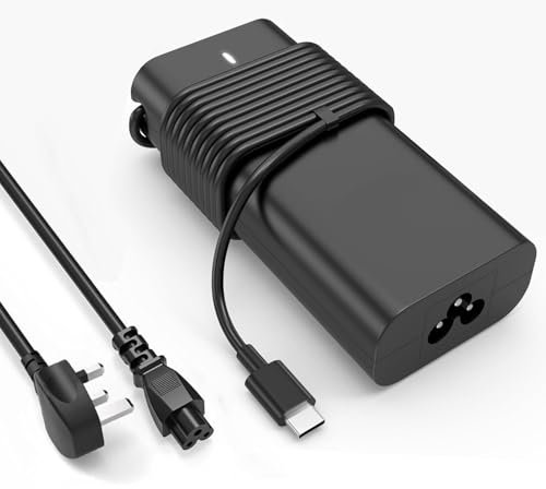 Jeestam 65W USB C Laptop Charger Compatible with Dell Latitude 5420 5430 5520 5530 5540 7420 7430 7440 7390, XPS 13 9350 9360 9365 9370 9380, Chromebook 3100 3400 5190