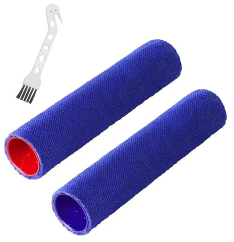 Lot de 2 brosses principales de rechange pour nettoyeur humide Dyson Wash G1, brosse douce, 2 rouleaux primaires contre-rotatifs, 1 brosse de nettoyage