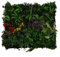 50 x 50 cm, paneles de boj de seto artificial, de boj, para pared, verde, vegetación, privacidad UV, para decoración de interiores y exteriores, valla de jardín (A)