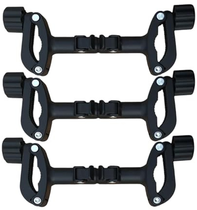 Conectores De Cochecitos - Accesorios Para Cochecitos | Conectores De Cochecito De Longitud Ajustable, Gancho De Conector De Seguridad De La Junta Portátil, Conectores Universales Del Cochecit