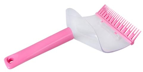 Zerodeko Peigne à Frange Coupe DIY en Abs Disposition Serrée des Dents et Haute Résistance, Accessoire Coiffure pour Femmes et Filles