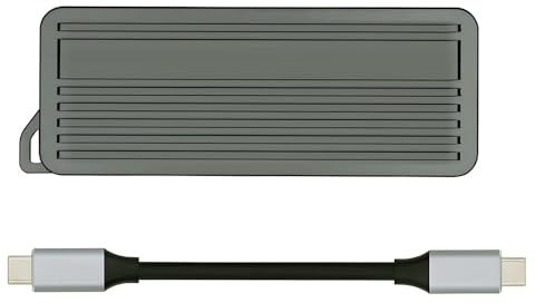xiwai Adaptador de Cable Tipo-C USB4 USB3.2 Gen2 USB-C a 10 Gbps GBE Gigabit Ethernet de 10000 Mbps, 5 Gbps, 2,5 Gbps LAN RTL8159 para portátiles, Ordenadores de Escritorio y NAS.