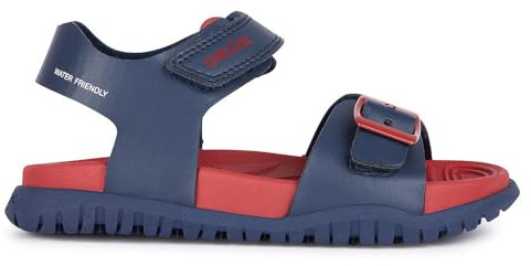 GEOX JUNIOR J SANDAL FUSBETTO BO SANDALS NAVY/RED 24_EU