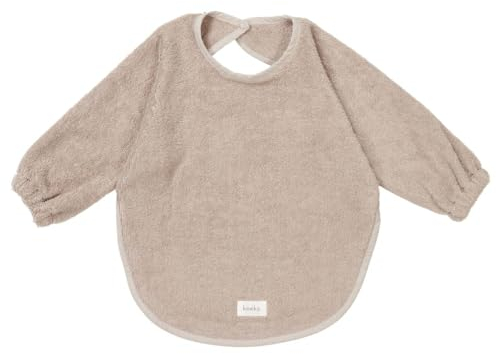 Koeka Armellätzchen - Für Baby Und Kleinkinder - Lätzchen Mit Ärmeln - Extrem Saugfähig - Dijon - Aus Bio-baumwolle - Verstellbar -