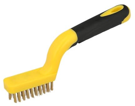 Cepillo Manual Acero Latonado Bujias | Cepillo De Puas | Cepillo Para Metales | Cepillo Abrasivo