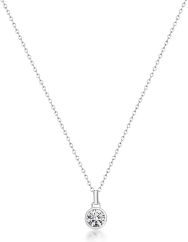 Brosway Collana Donna, Collana in Acciaio e Cristalli | Collezione Symphonia - BYM187