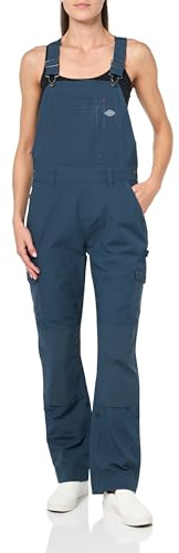 Dickies Women's Temp-iQ® Ripstop Bib Overalls, Blue, S
