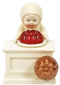 Department 56 Snowbabies Christmas Jubilee Family Favorite Gelatin Mold Figurine, 4.09 Inch, Multicolor