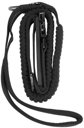 Sarini Laisse élastique Absorbant Les Chocs pour Chien pour Promenade en extérieur, Mousqueton pour Ceinture de sécurité de Voiture, Laisse Tactique pour Chien