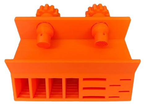 wiroouia Protezione per scheda di memoria, supporto per scheda di memoria, multi-slot sotto il monitor, organizer per aziende di noleggio, dormitorio, hotel, ristorante, appartamento