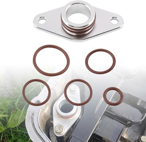 VVORHSBELL Guarnizione per tubo del pickup della pompa dell'olio compatibile con Opel Insignia Astra Zafira Cascada 2.0 CDTI A20DTH A20DTR, OE 55589549 646125 manicotto in alluminio e O-ring in Viton