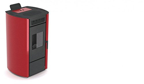 Eva Calor Stufa pellet Luana colore Rosso