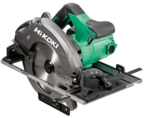 HiKOKI Handkreissäge C7BU3 (1300W, Sägeblatt Ø190 x Ø30 mm, max. Schnitttiefe 66 mm, Spaltkeil, werkzeuglose Einstellung von Schnitttiefe und Neigungswinkel)