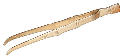 Pinzetta di incenso in rame sezione di bambù riflusso cono cono di riflusso clip di incenso per pick up hold trasferimento riflusso cono incenso/torre