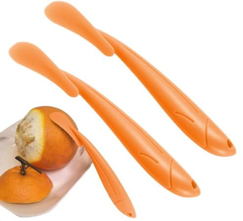 Anulely Herramienta peladora de cítricos, palo pelador de naranja | Nuevo Pelador de naranja pelador de pomelo - Pelador de frutas con borde afilado para pomelo, mandarina, limón,