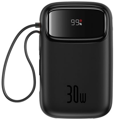 Powerbank Baseus QPow2 10000mAh 30W Noir