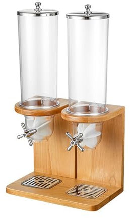 VIXARKO Dispensador De Cereales 8L, Almacenamiento Hermético De Cocina (por Lata 4L) Puede Contener Frutos Secos, Legumbres, Dulces, Aperitivos