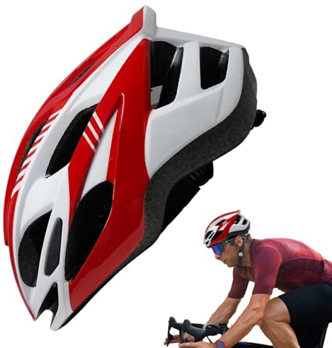 dzqad Casco da Ciclismo,Bici Caschi per Adulti - Protezione Sicura Traspirante per Uso Esterno su Strada Montagna Città Scooter Pattinaggio Ragazzi Uomini Donne