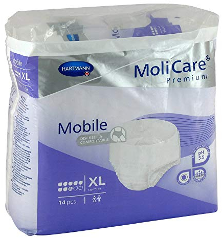 MOLICARE Premium Mobile 8 Tropfen Gr.XL 14 St