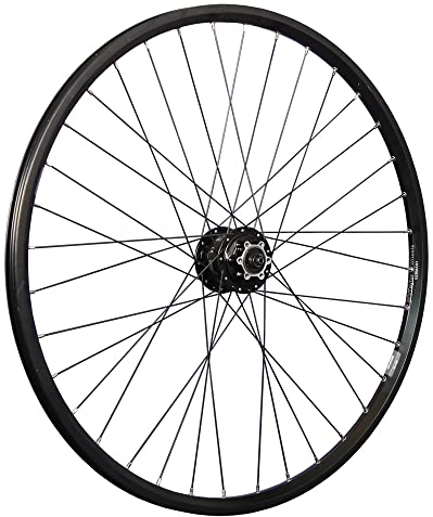 28 Zoll Vorderrad Ryde Zac2000 geöst Shimano 6 Loch Disc Nabendynamo schwarz QR