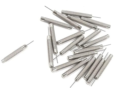 YXQ Watch Band Pin Punch 0.8mm Needle Watch Remover Watchmaker Repair Tool Watch Band Link Removal Tools Pack of 20