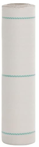 Rantry Weiße Membran zur Unkrautbekämpfung 0,5 x 50 m aus Polypropylen, Möbel, Unkrautvlies für Garten, Anti-Unkrautvlies q