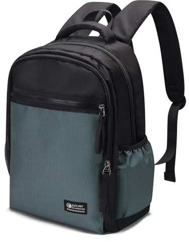 BAGZY Zaino da Viaggio Aereo British Airways Zaino Antifurto Grigio 40x30x15 cm Impermeabile Zaino Piccolo Porta PC 15.6 Borsa Da Cabina Zaini per College Scuola Donna Uomo