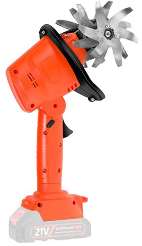Motoazada Bateria,21V Motoazada Eléctrica (sin batería),Ancho de Corte 10cm,Profundidad 10cm,550W 235rpm Jardín Fresa con Doble Interruptor de Seguridad,para Granjas,Parques,Jardines,Huertos