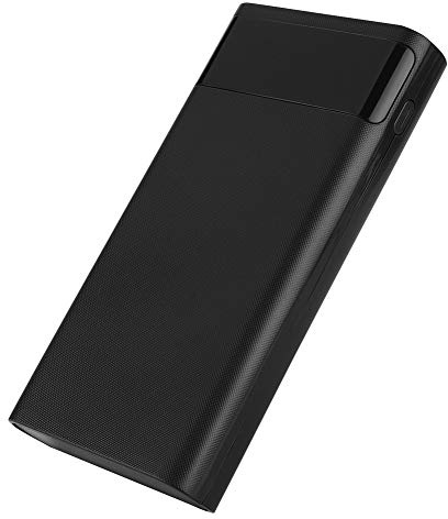 Zerone 6PCS 18650 Battery Charger Case 20000mah Portable External DIY Power Bank Holder 5v Dual USB 18650 Battery Charger Box Shell Holder-(No Included))