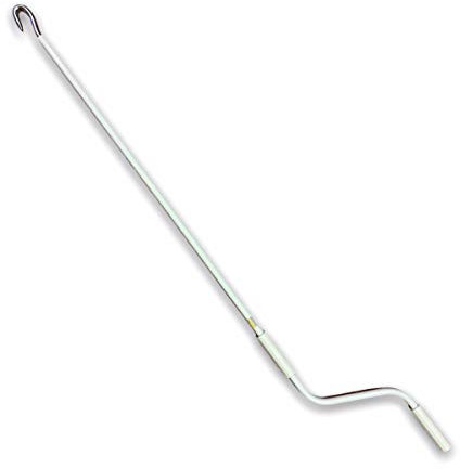 Manivela Profesional para Toldos Teletoldo – Tubo de Acero + Giro Suave – Color Blanco – 150 cm de Alta Resistencia