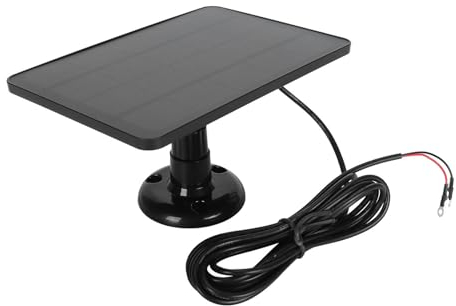 Solarpanel-Kamera-Ladegerät Türklingel-Solarpanel, 5V 10 W Video-Türklingel-Solarpanel-Ladegerät für Nest für Türklingel 2K-Kamera für Ring Video Doorbell 2 für Türklingel 3