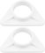 2 Pcs Plastic Sink Reinforcement 36mm Kitchen Tap Brace Bracket Reinforcer Accessories Interfaces Resin Plastic Material Stability Reduce Wobbling for Sink Faucets Fittings on Stainless Steel Sinks
