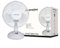 Powersonic 9 Inch Air Cooling Fan Oscillating Tabletop Office Desk Home 2 Speed Table Fan