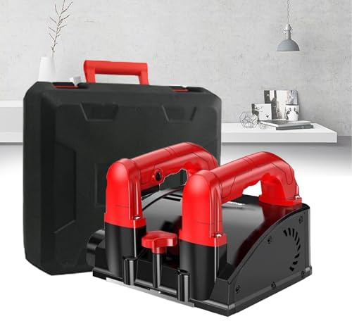 Electric Wall Planing Machine with Side Blade & Carrying Case, Efficient Power Shovel for Removing Old Putty, Cement, and White Ash