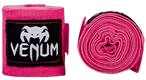 Venum unisex Bänder Kontact Handgelenk und Armschoner B nder, Neo-Pink, 4 M EU