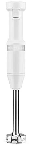 KitchenAid Variable Speed Corded Hand Blender KHBV53, White