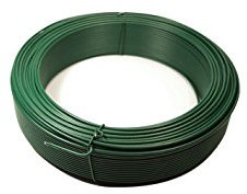 Filiac Fil de Tension galvanisé plastifié Longueur 100 m - Diamètre 2,75 mm - Vert